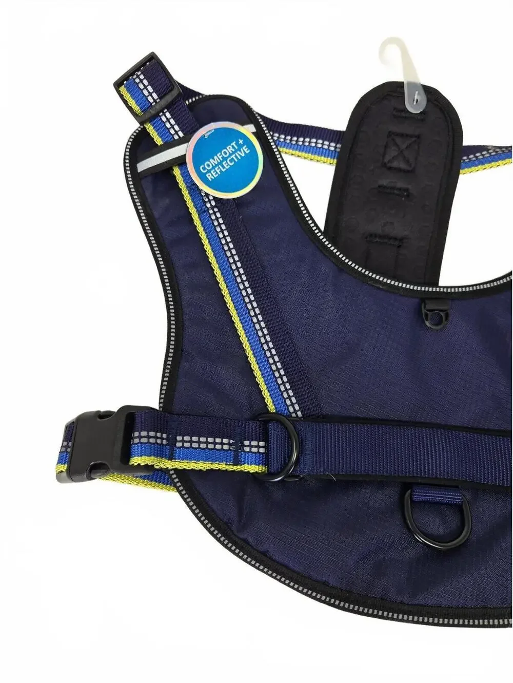 Blue reflective dog harness Ergo Paw NWT